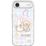 Adorabile custodia magnetica per telefono con motivo coniglietto innamorato, For iPhone 17 Pro Max, For iPhone 17 Pro, For iPhone 17, For iPhone Air