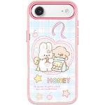 Adorabile custodia magnetica per telefono con motivo coniglietto innamorato, For iPhone 17 Pro Max, For iPhone 17 Pro, For iPhone 17, For iPhone Air