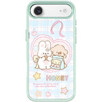 Adorabile custodia magnetica per telefono con motivo coniglietto innamorato, For iPhone 17 Pro Max, For iPhone 17 Pro, For iPhone 17, For iPhone Air