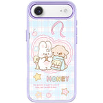 Adorabile custodia magnetica per telefono con motivo coniglietto innamorato, For iPhone 17 Pro Max, For iPhone 17 Pro, For iPhone 17, For iPhone Air