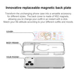 Adorabile custodia magnetica per telefono con motivo coniglietto innamorato, For iPhone 15 Pro Max, For iPhone 15 Pro