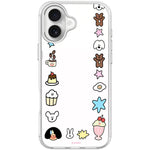 Adorabile custodia magnetica per telefono con motivo omino., For iPhone 16 Pro Max, For iPhone 16 Pro, For iPhone 16 Plus, For iPhone 16