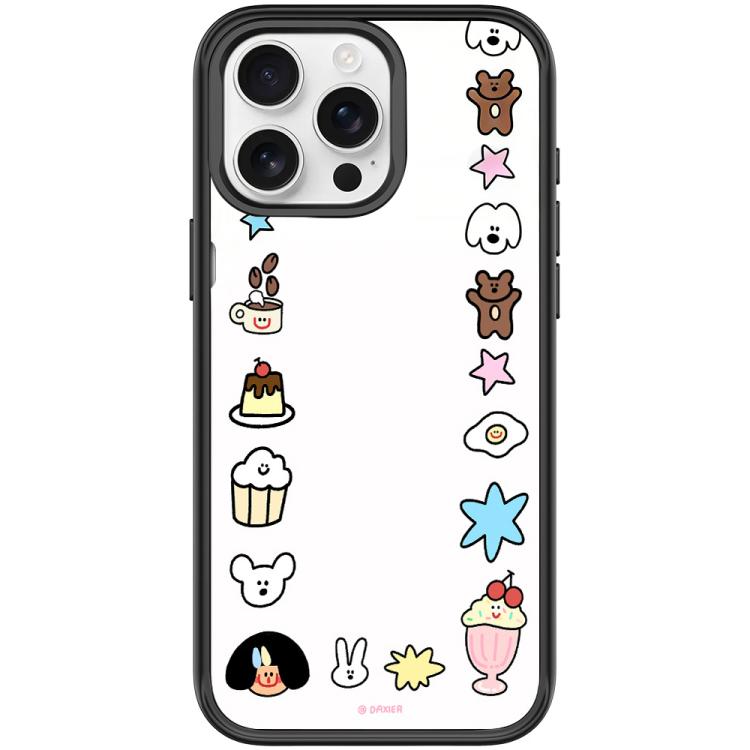 Adorabile custodia magnetica per telefono con motivo omino., For iPhone 15 Pro Max, For iPhone 15 Pro