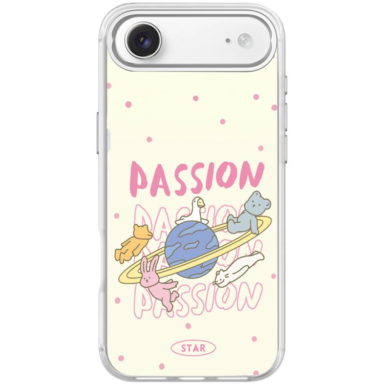 Custodia magnetica per telefono con motivo White Planet, For iPhone 17 Pro Max, For iPhone 17 Pro, For iPhone 17, For iPhone Air