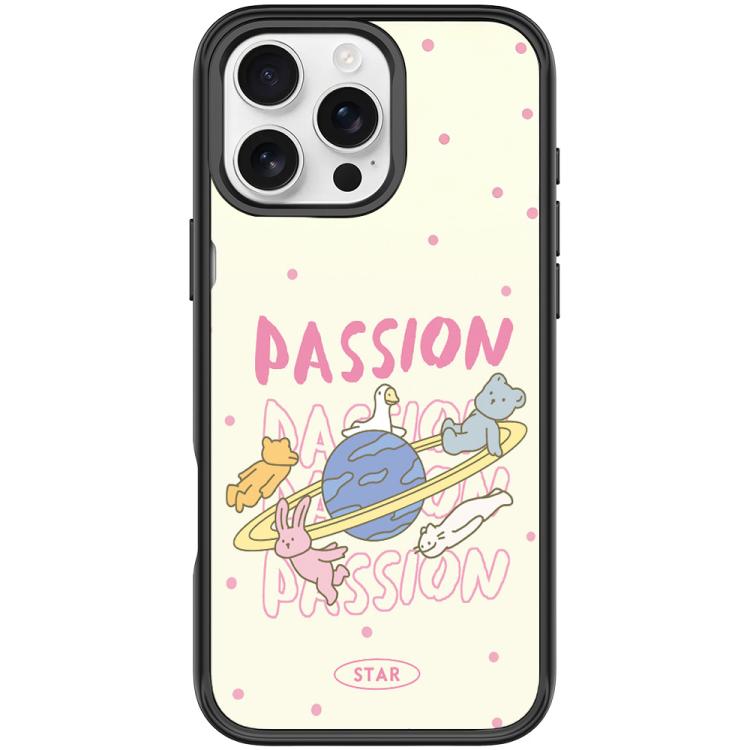 Custodia magnetica per telefono con motivo White Planet, For iPhone 16 Pro Max, For iPhone 16 Pro, For iPhone 16 Plus, For iPhone 16