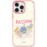 Custodia magnetica per telefono con motivo White Planet, For iPhone 16 Pro Max, For iPhone 16 Pro, For iPhone 16 Plus, For iPhone 16