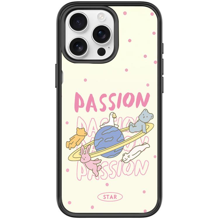 Custodia magnetica per telefono con motivo White Planet, For iPhone 15 Pro Max, For iPhone 15 Pro