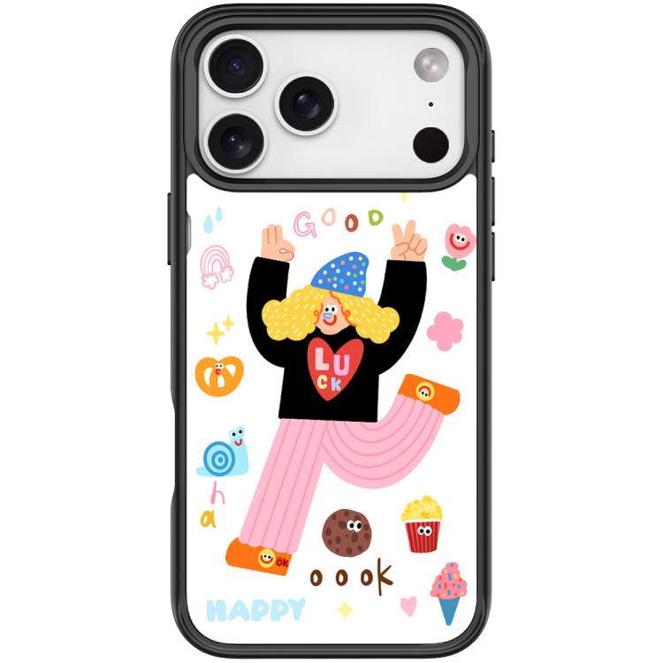 Custodia magnetica per telefono con scritta "Bambina e bel testo", For iPhone 17 Pro Max, For iPhone 17 Pro, For iPhone 17, For iPhone Air