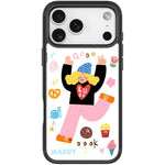 Custodia magnetica per telefono con scritta "Bambina e bel testo", For iPhone 17 Pro Max, For iPhone 17 Pro, For iPhone 17, For iPhone Air
