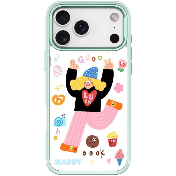 Custodia magnetica per telefono con scritta "Bambina e bel testo", For iPhone 17 Pro Max, For iPhone 17 Pro, For iPhone 17, For iPhone Air