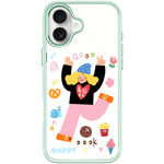 Custodia magnetica per telefono con scritta "Bambina e bel testo", For iPhone 17 Pro Max, For iPhone 17 Pro, For iPhone 17, For iPhone Air