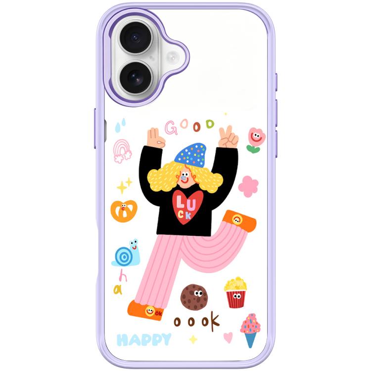 Custodia magnetica per telefono con scritta "Bambina e bel testo", For iPhone 17 Pro Max, For iPhone 17 Pro, For iPhone 17, For iPhone Air