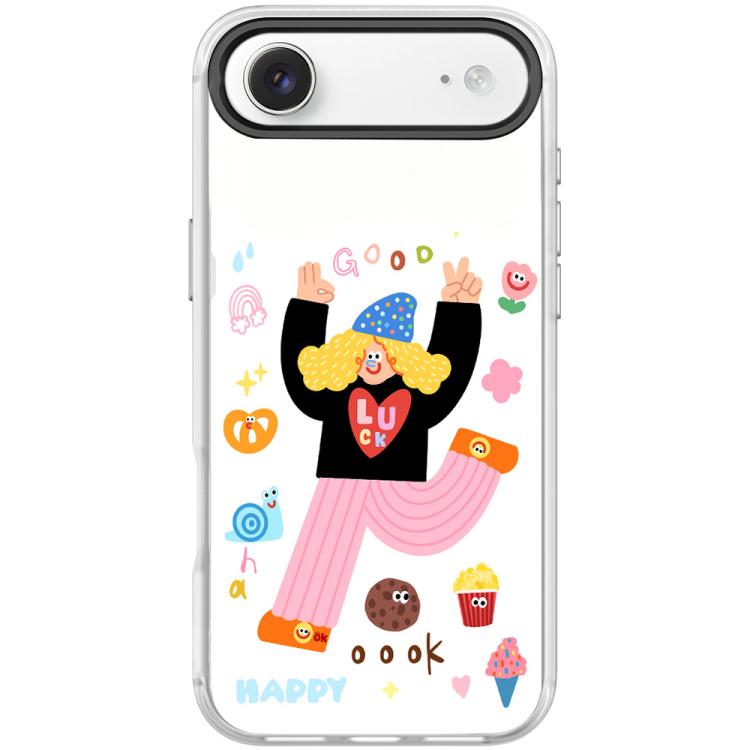 Custodia magnetica per telefono con scritta "Bambina e bel testo", For iPhone 17 Pro Max, For iPhone 17 Pro, For iPhone 17, For iPhone Air