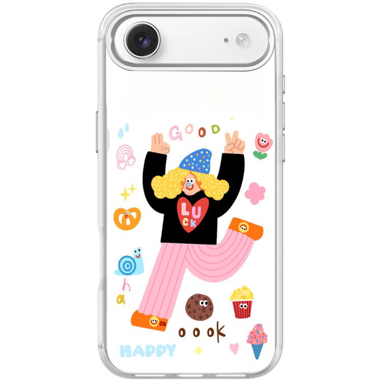 Custodia magnetica per telefono con scritta "Bambina e bel testo", For iPhone 17 Pro Max, For iPhone 17 Pro, For iPhone 17, For iPhone Air