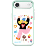 Custodia magnetica per telefono con scritta "Bambina e bel testo", For iPhone 17 Pro Max, For iPhone 17 Pro, For iPhone 17, For iPhone Air