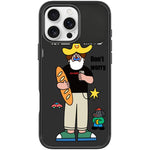Custodia magnetica per telefono con motivo anti-ansia, For iPhone 16 Pro Max, For iPhone 16 Pro, For iPhone 16 Plus, For iPhone 16