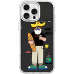 Custodia magnetica per telefono con motivo anti-ansia, For iPhone 16 Pro Max, For iPhone 16 Pro, For iPhone 16 Plus, For iPhone 16