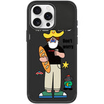 Custodia magnetica per telefono con motivo anti-ansia, For iPhone 15 Pro Max, For iPhone 15 Pro