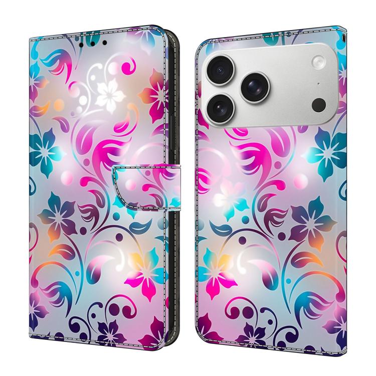 Custodia per telefono in ecopelle con effetto cristallo., For iPhone 17 Pro Max