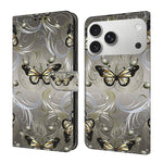 Custodia per telefono in ecopelle con effetto cristallo., For iPhone 17 Pro Max