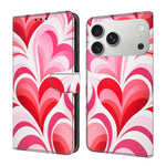 Custodia per telefono in ecopelle con effetto cristallo., For iPhone 17 Pro