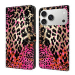 Custodia per telefono in ecopelle con effetto cristallo., For iPhone 17 Pro