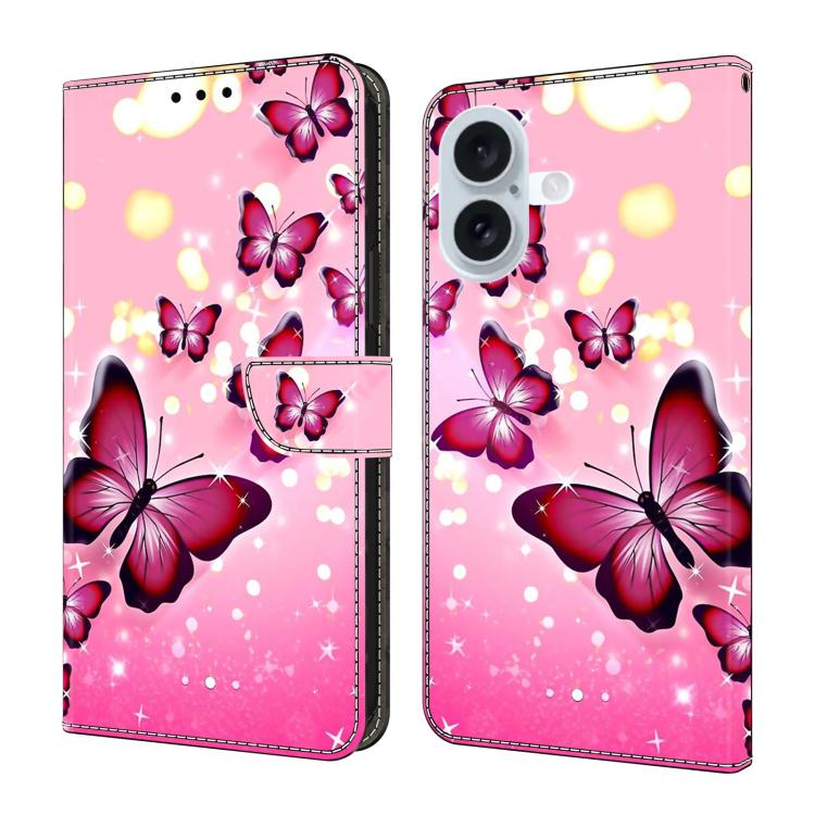 Custodia per telefono in ecopelle con effetto cristallo., For iPhone 17