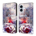 Custodia per telefono in ecopelle con effetto cristallo., For iPhone 17
