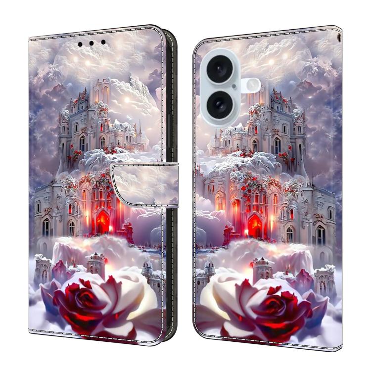 Custodia per telefono in ecopelle con effetto cristallo., For iPhone 17