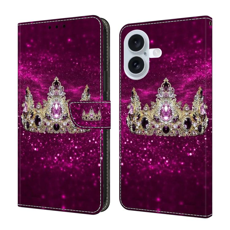 Custodia per telefono in ecopelle con effetto cristallo., For iPhone 17
