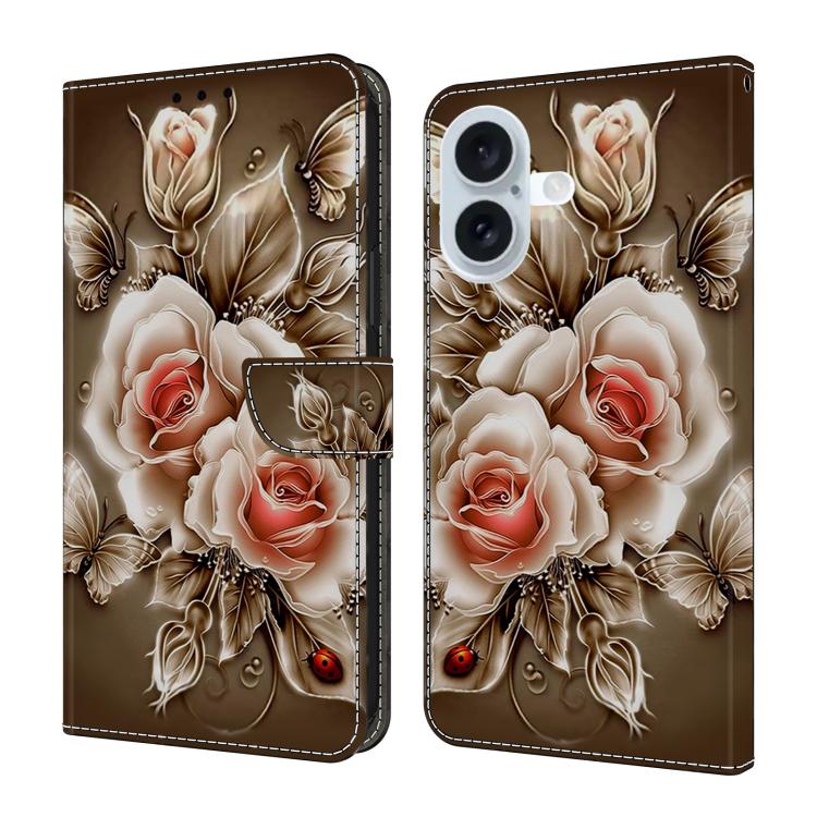 Custodia per telefono in ecopelle con effetto cristallo., For iPhone 17
