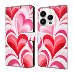 Custodia per telefono in ecopelle con effetto cristallo., For iPhone 16 Pro Max
