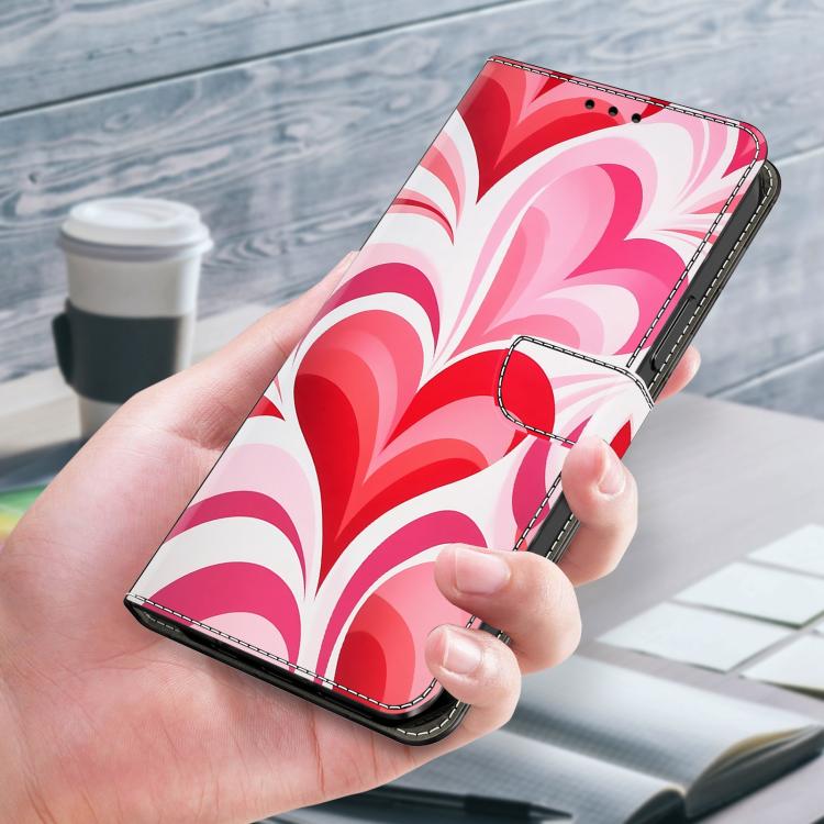 Custodia per telefono in ecopelle con effetto cristallo., For iPhone 16 Pro Max