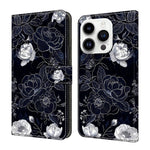 Custodia per telefono in ecopelle con effetto cristallo., For iPhone 16 Pro Max