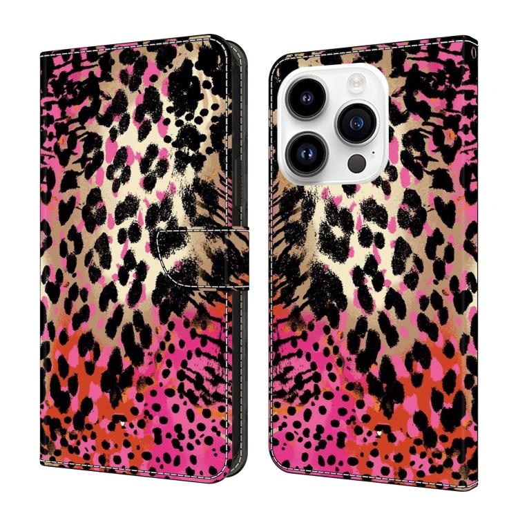 Custodia per telefono in ecopelle con effetto cristallo., For iPhone 16 Pro Max