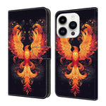 Custodia per telefono in ecopelle con effetto cristallo., For iPhone 16 Pro Max