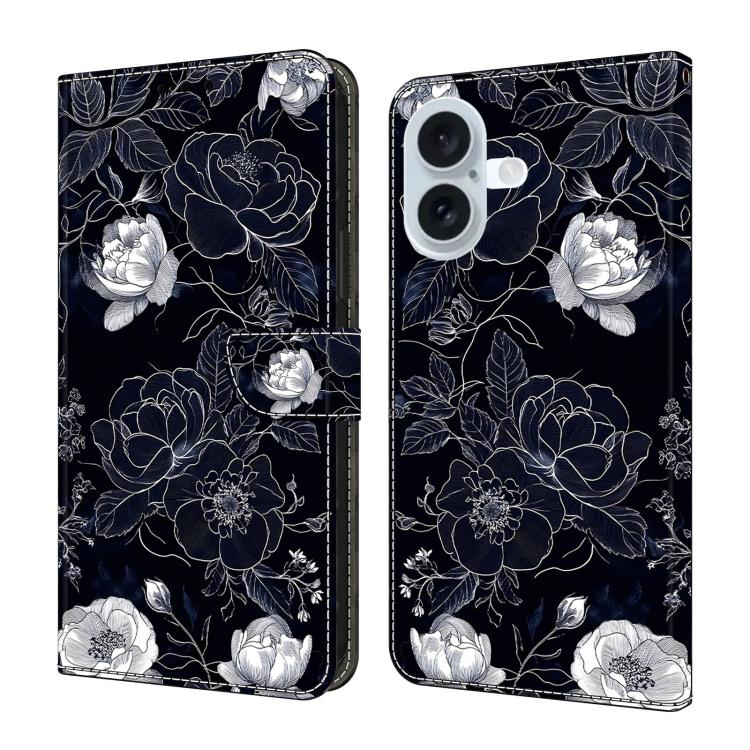 Custodia per telefono in ecopelle con effetto cristallo., For iPhone 16