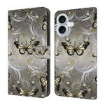 Custodia per telefono in ecopelle con effetto cristallo., For iPhone 16