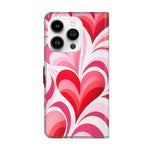 Custodia per telefono in ecopelle con effetto cristallo., For iPhone 15 Pro Max