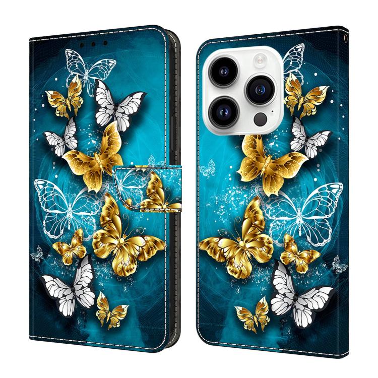 Custodia per telefono in ecopelle con effetto cristallo., For iPhone 15 Pro Max