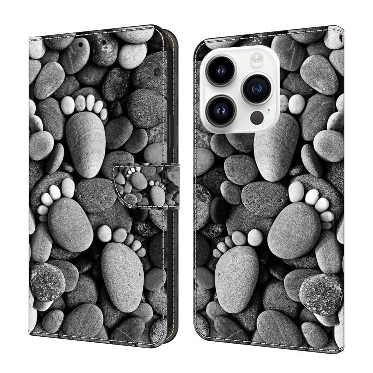 Custodia per telefono in ecopelle con effetto cristallo., For iPhone 15 Pro Max