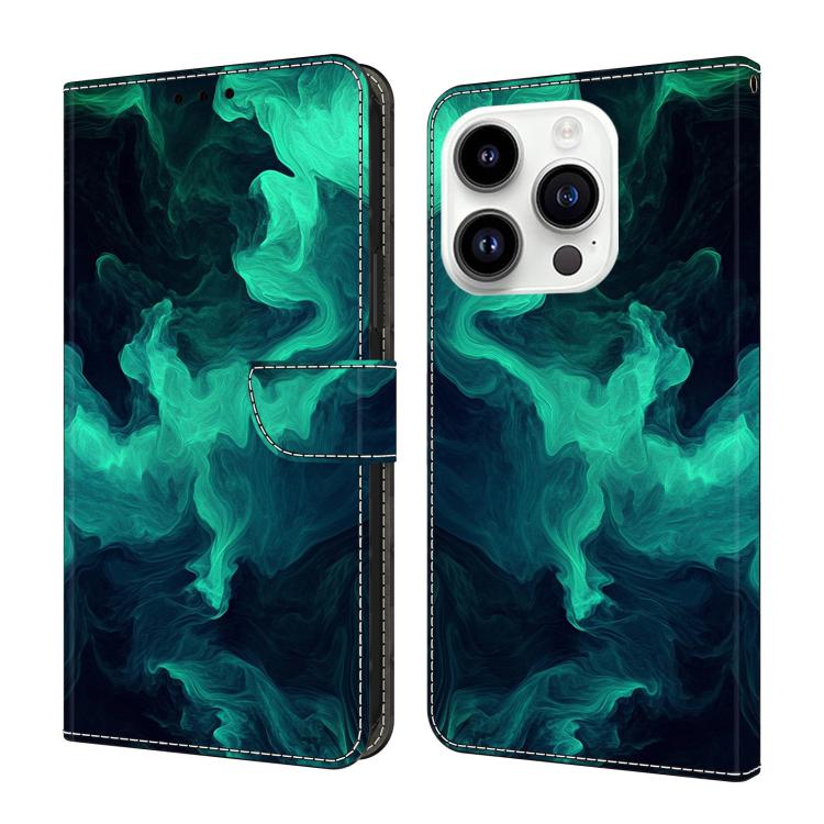 Custodia per telefono in ecopelle con effetto cristallo., For iPhone 15 Pro Max