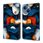 Custodia per telefono in ecopelle con effetto cristallo., For iPhone 14 / 13