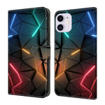 Custodia per telefono in ecopelle con effetto cristallo., For iPhone 11