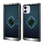 Custodia per telefono in ecopelle con effetto cristallo., For iPhone 11