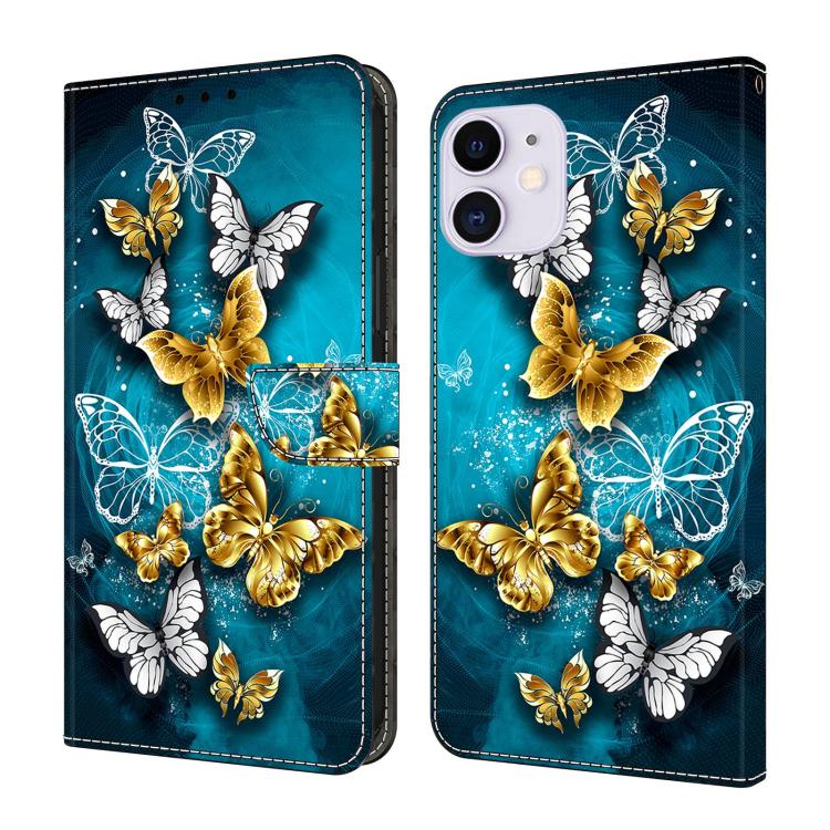 Custodia per telefono in ecopelle con effetto cristallo., For iPhone 11
