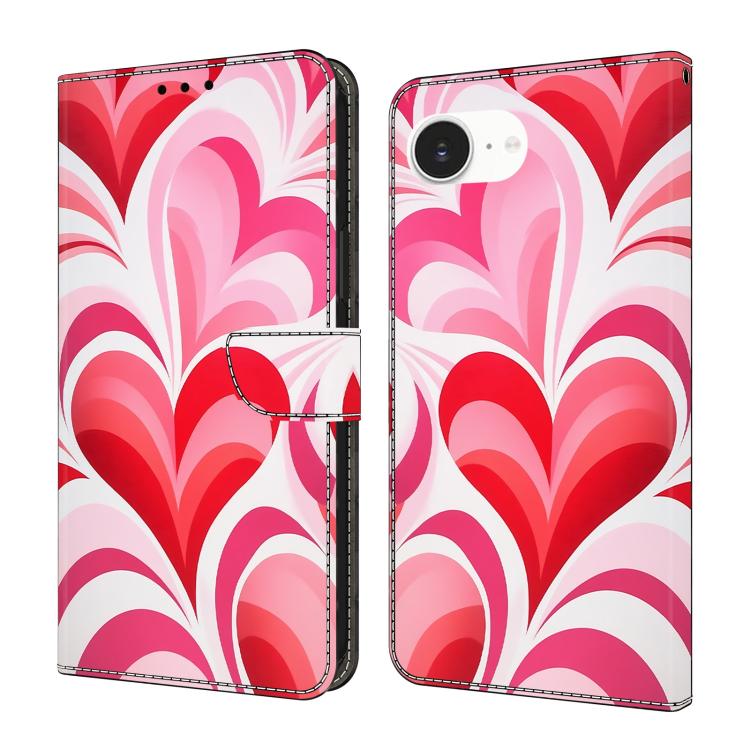 Custodia portafoglio in ecopelle effetto cristallo per iPhone 17