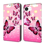 Custodia portafoglio in ecopelle effetto cristallo per iPhone 17