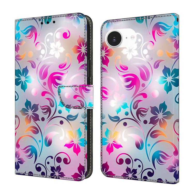 Custodia portafoglio in ecopelle effetto cristallo per iPhone 17