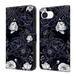 Custodia portafoglio in ecopelle effetto cristallo per iPhone 17